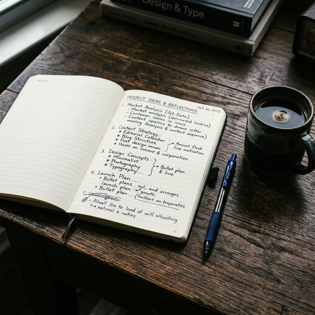 The Notebook Habit: Analogue Thinking in a Digital World